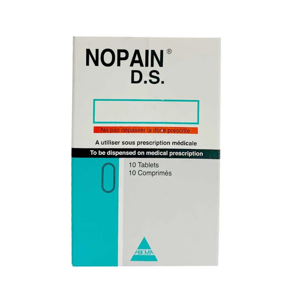 Nopain Ds Tablet 10.s product available at family pharmacy online buy now at qatar doha