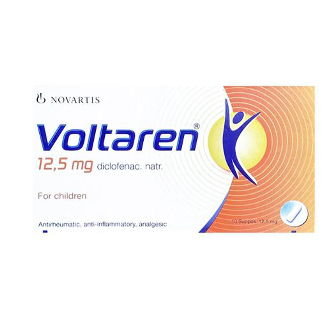 buy online Voltaren [12.5Mg] Suppository 10'S   Qatar Doha