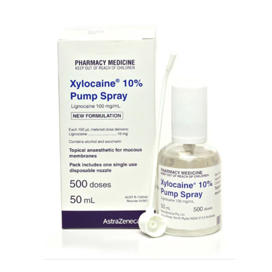 buy online Xylocaine Pump Spray 10% 50Ml   Qatar Doha