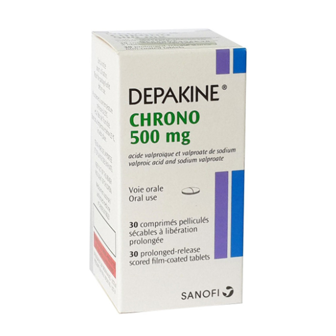 buy online Depakine Chrono [500Mg] Tablets 30'S   Qatar Doha