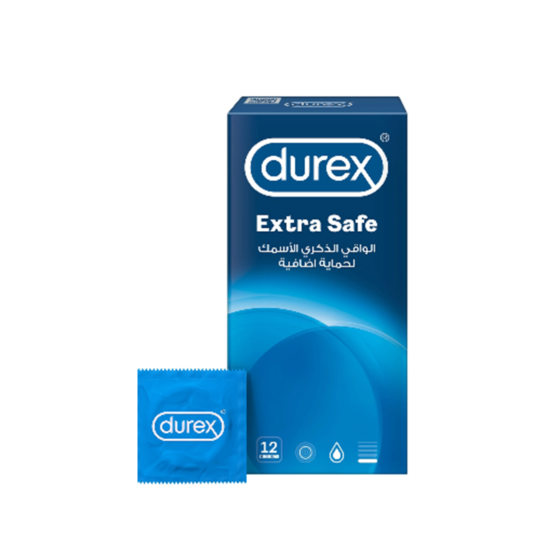 buy online Durex Extra Safe Condoms 12'S 0  Qatar Doha