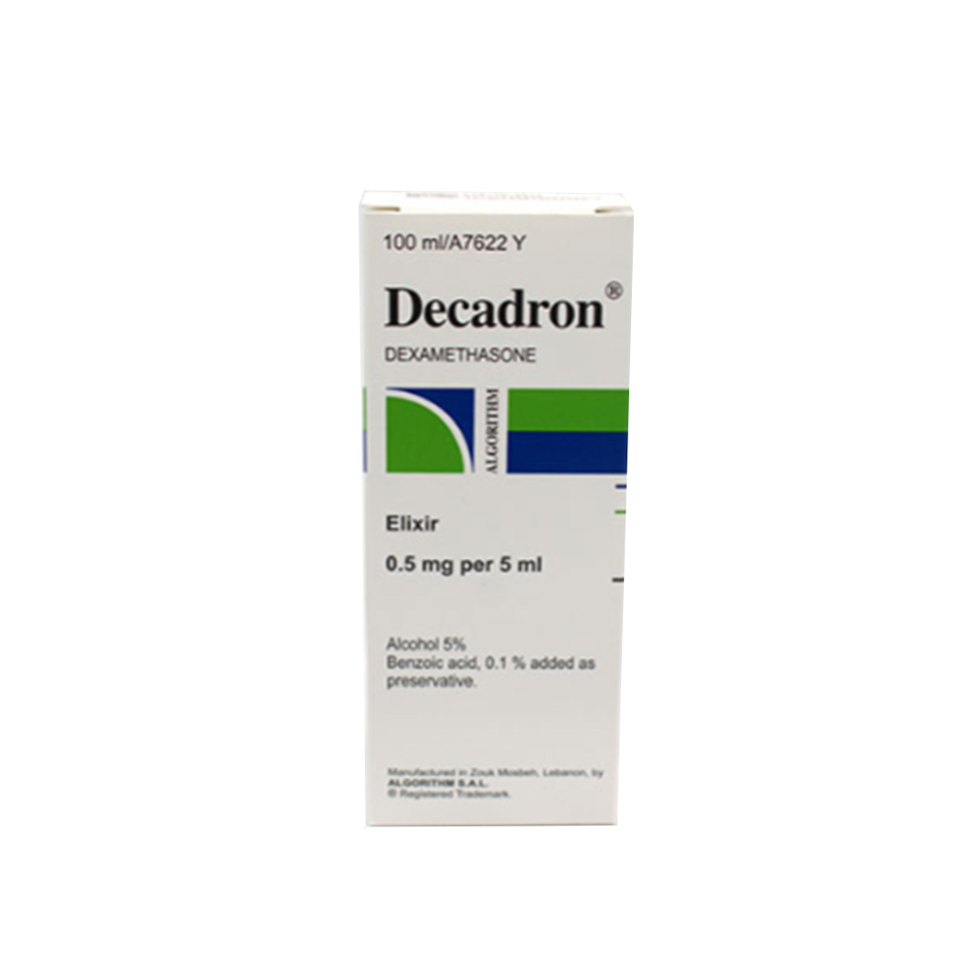 buy online Decadron Elixir 0.5Mg 100Ml   Qatar Doha