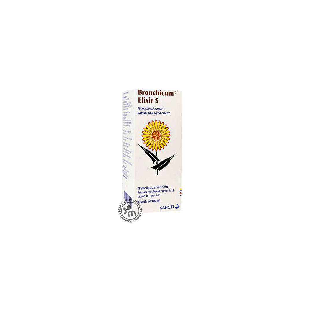 Bronchicum Elixir 100ml product available at family pharmacy online buy now at qatar doha