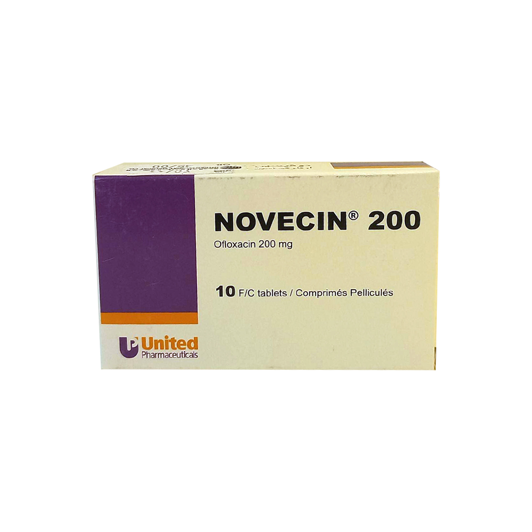 buy online Novecin 200 Mgtablet 10'S 1  Qatar Doha