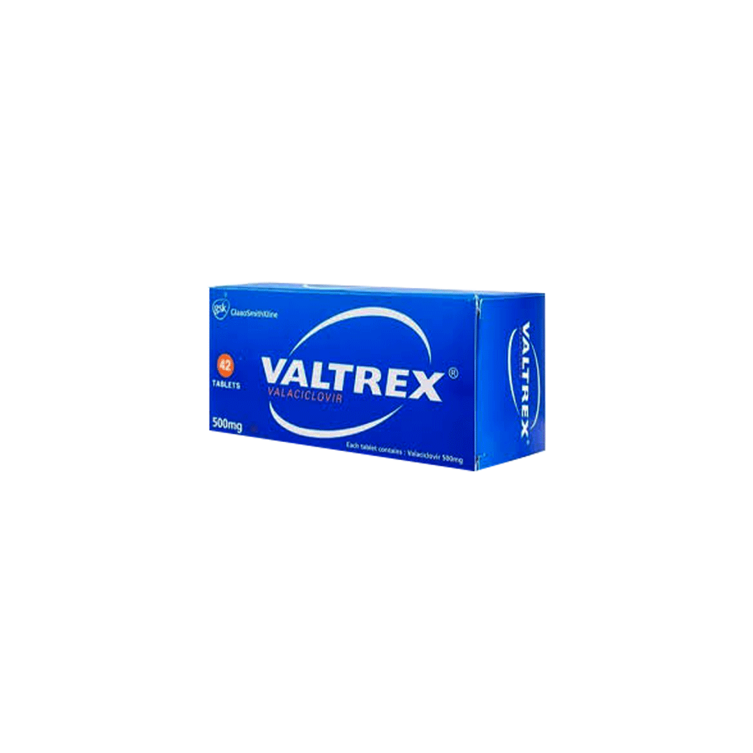 Valtrex 500mg Tablets 42.s product available at family pharmacy online buy now at qatar doha