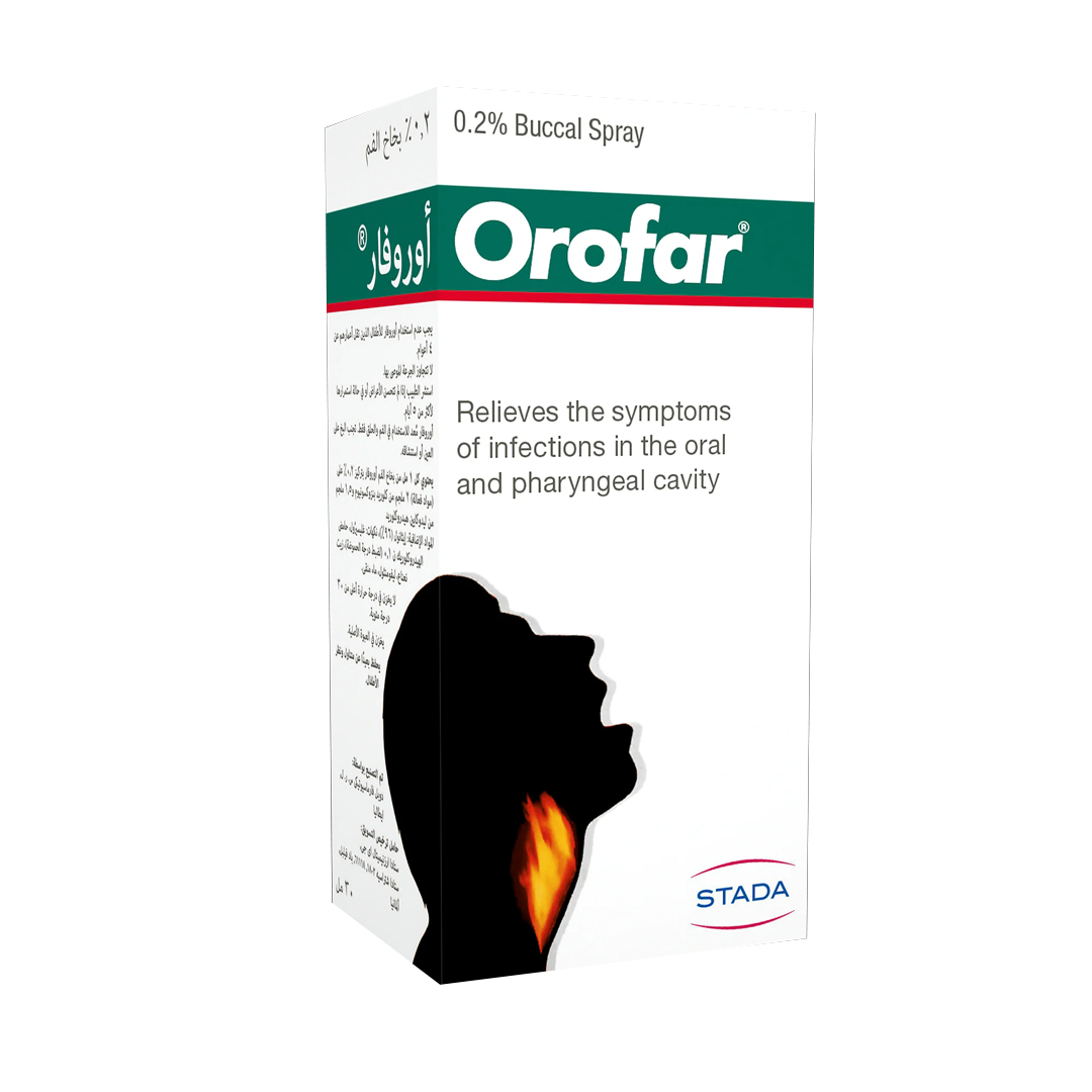 Orofar Spray 30ml product available at family pharmacy online buy now at qatar doha
