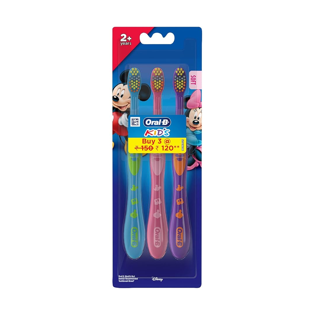 ORAL B BRUSH MIKEY 3+SOFT product available at family pharmacy online buy now at qatar doha