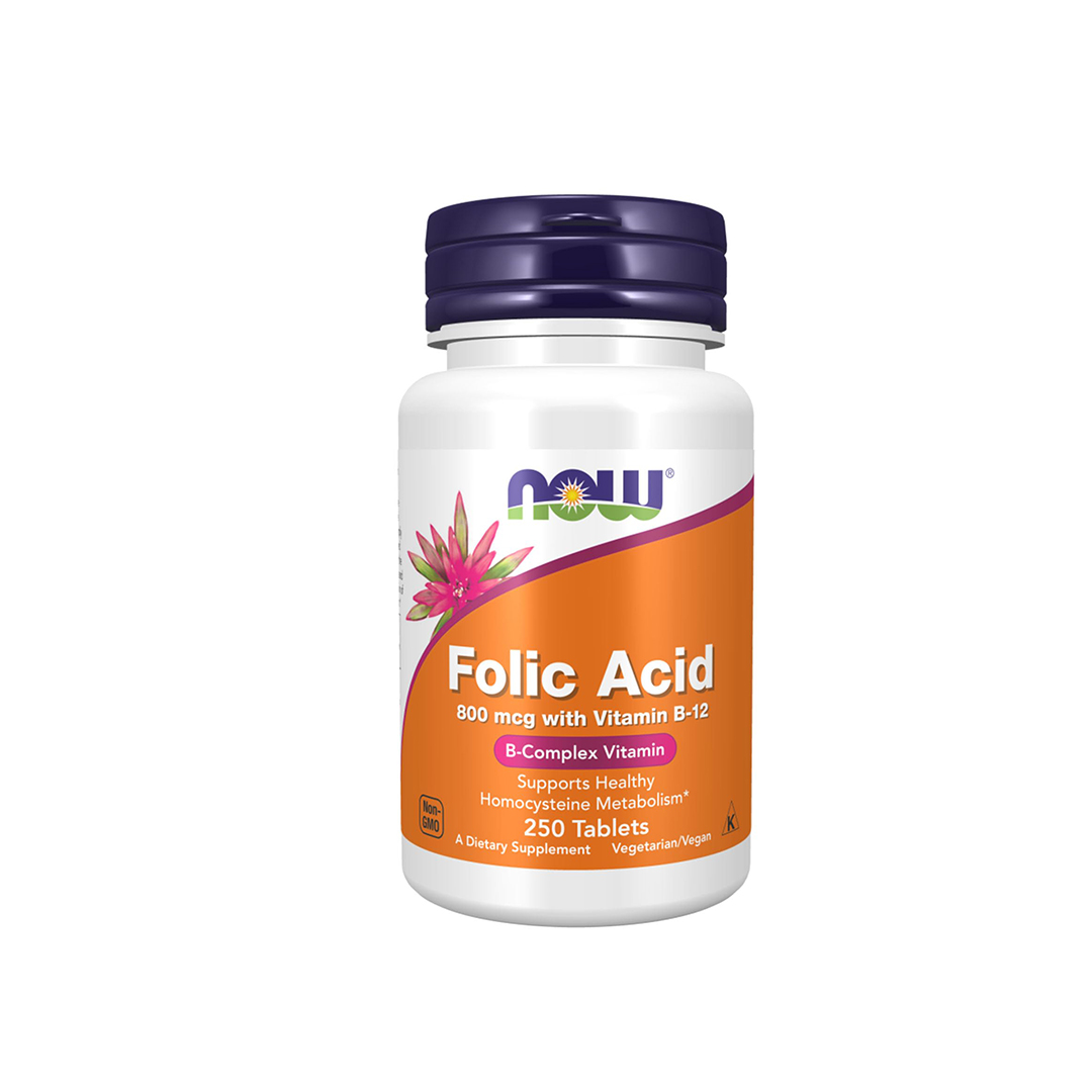 NOW Folic Acid  Tablet  250 's product available at family pharmacy online buy now at qatar doha
