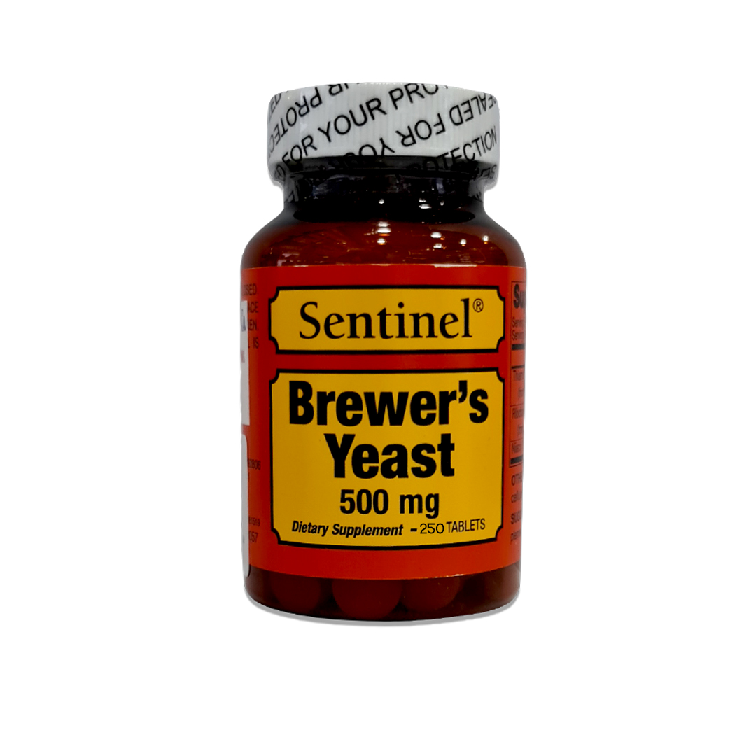 Brewer.s Yeast 500mg Tab 250.s Sentinal product available at family pharmacy online buy now at qatar doha