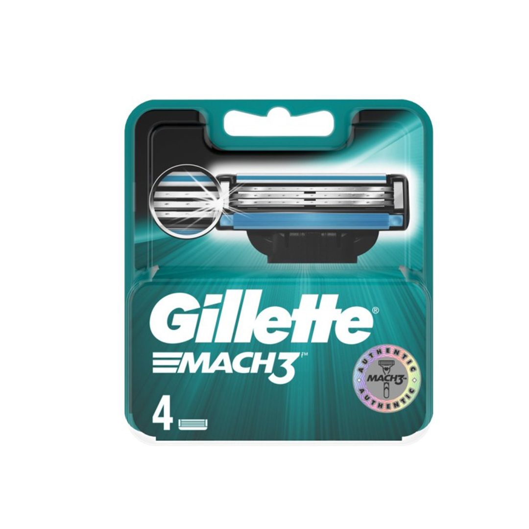 buy online Gillette Blade Men [Mach3] 4'S   Qatar Doha