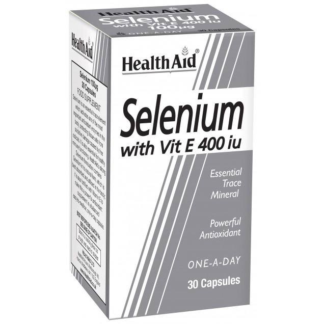 HEALTHAID Selenium + Vitamin E 400 iu Capsule  30 's product available at family pharmacy online buy now at qatar doha