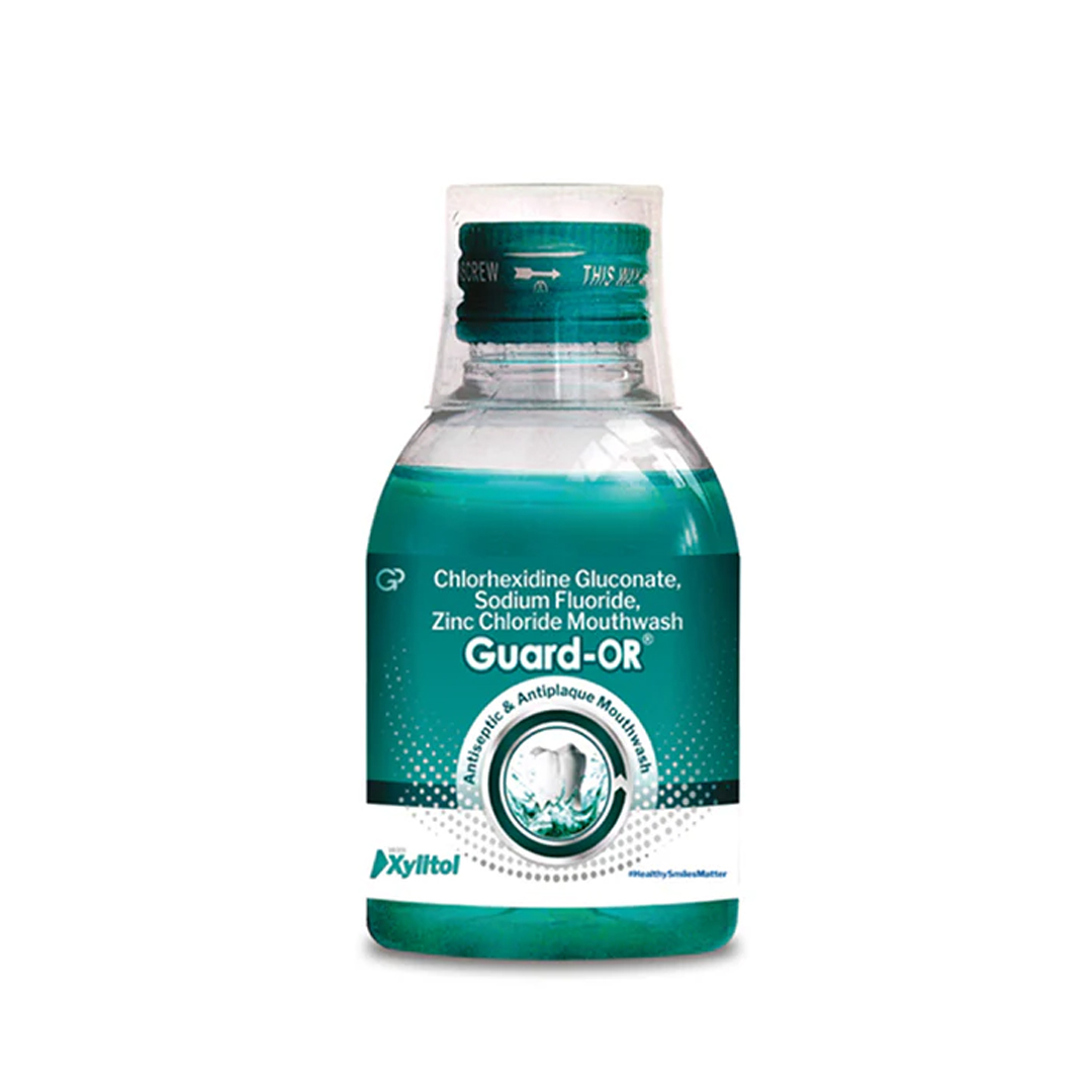 GUARD OR 101199 (CHLORHEXIDINE ) MOUTH WASH 100ML- GLOBAL HEALTH product available at family pharmacy online buy now at qatar doha