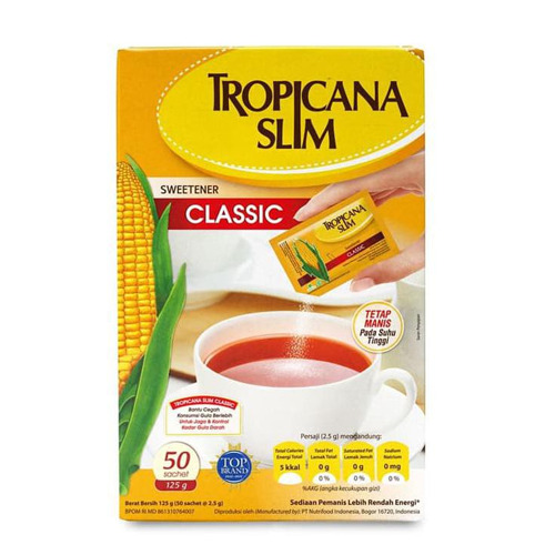 TROPICANA Slim Sweetener Tablet  50 's product available at family pharmacy online buy now at qatar doha