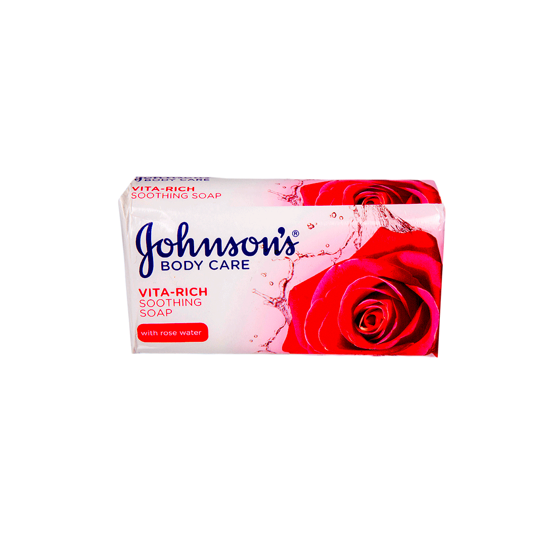J&J V/R Smooth Rose Water Soap 175 Gm. product available at family pharmacy online buy now at qatar doha
