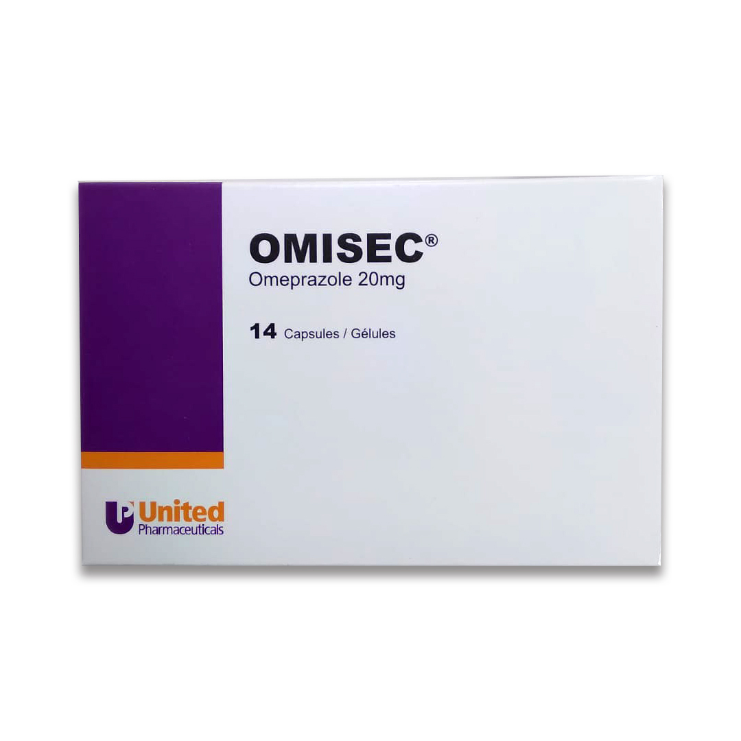 buy online Omisec [20mg] Capsules 14's 1  Qatar Doha