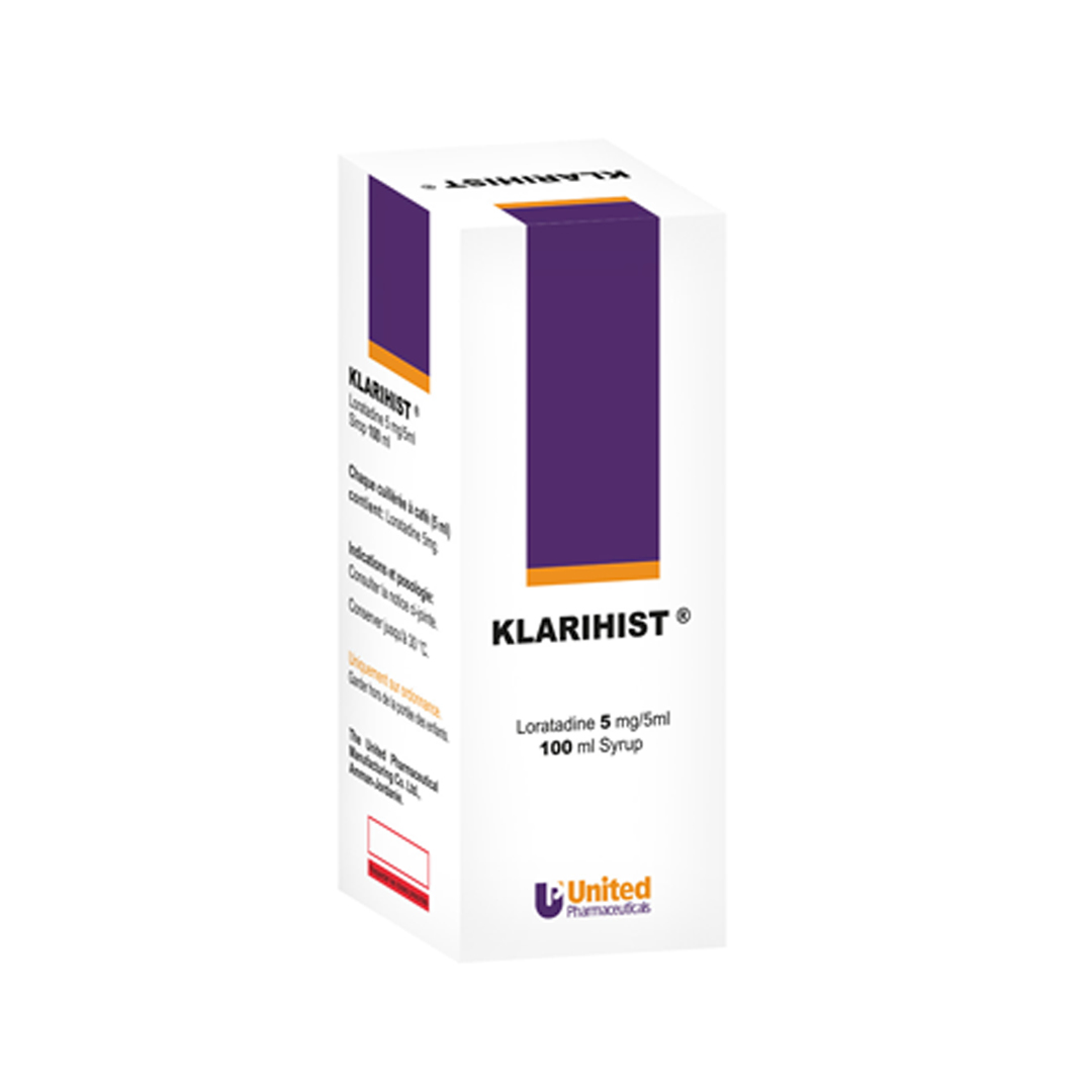 buy online Klarihist [5mg/5ml] Syrup 100ml 1  Qatar Doha