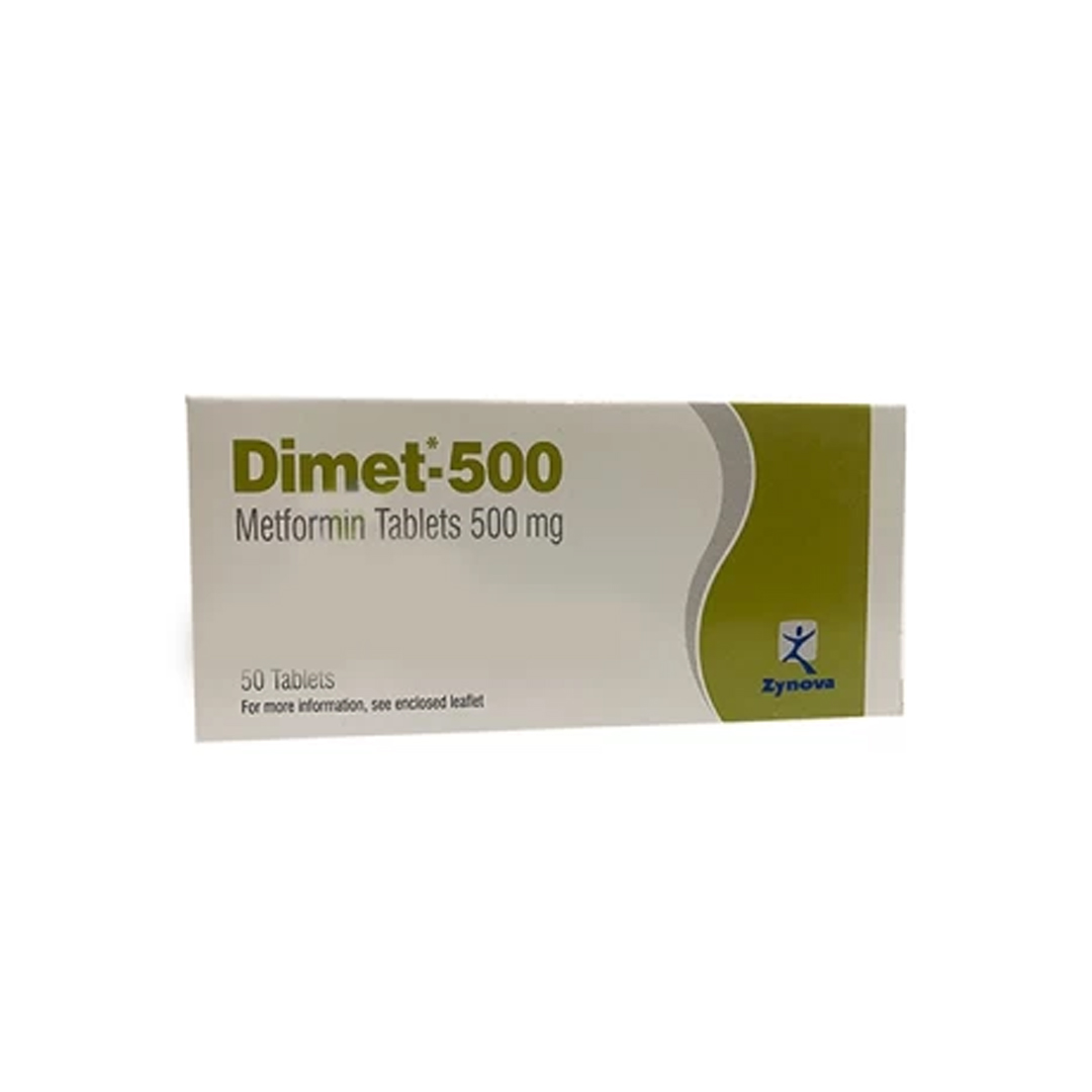buy online Dimet [500Mg] Tablets 50'S   Qatar Doha