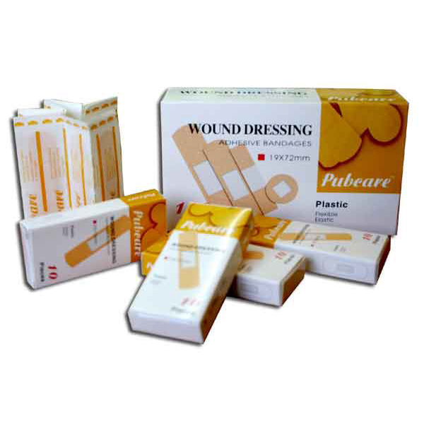 Wound Plaster [Plastic] [818201] 19 X 72 100'S Pubcare product available at family pharmacy online buy now at qatar doha