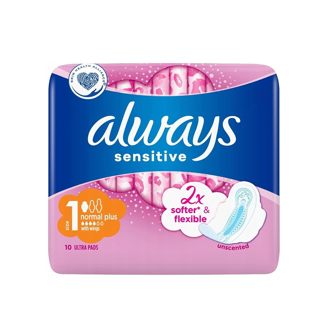 buy online Always Ultra Sensitive (Light W/ Wings) 10'S   Qatar Doha