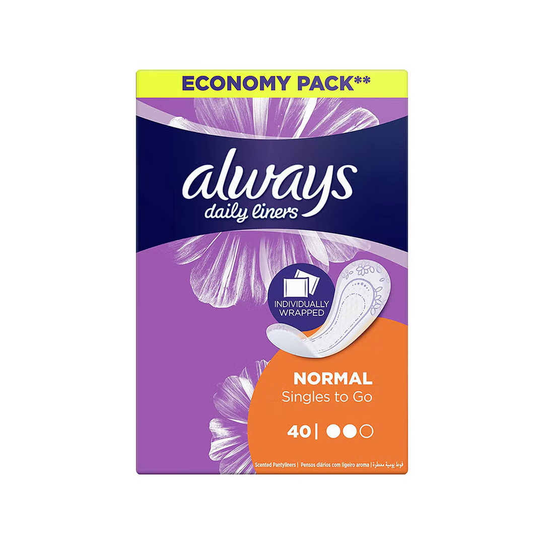 buy online Always Pantyliners - Normal 40'S   Qatar Doha