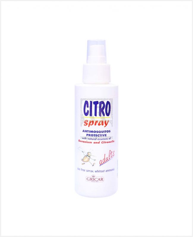 Citro Antimosquitos Spray Adult 125ml product available at family pharmacy online buy now at qatar doha