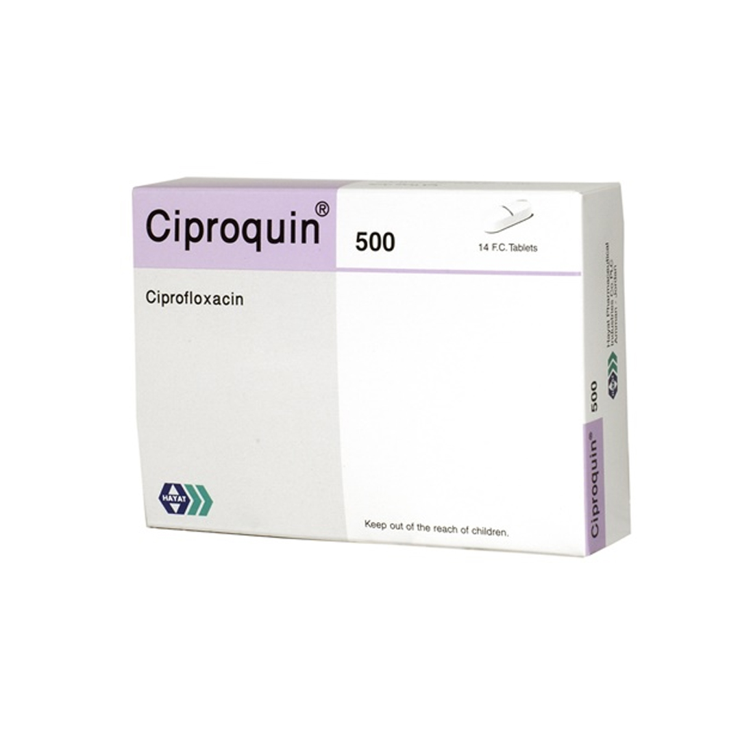buy online Ciproquin 500 Tablets 10'S   Qatar Doha