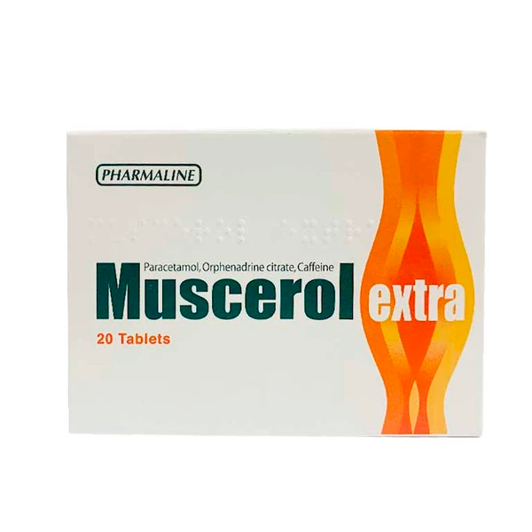 Muscerol Extra Tablets 20.s product available at family pharmacy online buy now at qatar doha