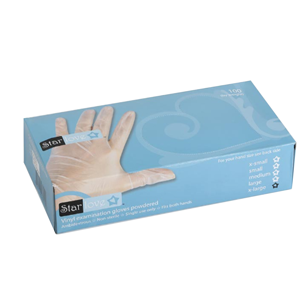 Gloves Examination S Vinyl Powder-Free BIZE 100 's product available at family pharmacy online buy now at qatar doha