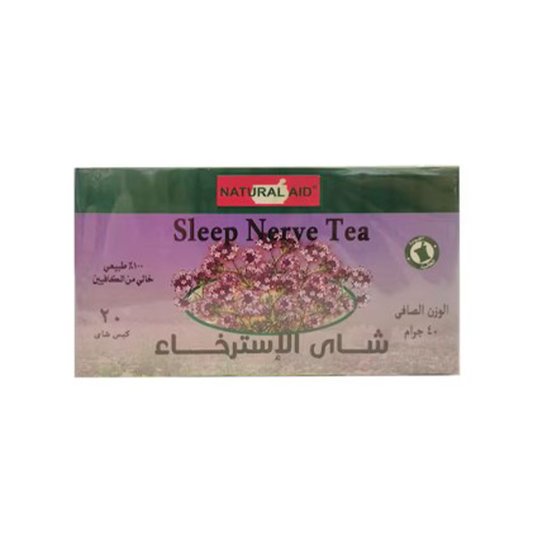 buy online Natural Aid Sleep Nerve Tea 20'S   Qatar Doha