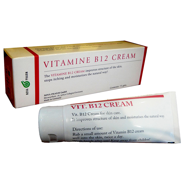 buy online 	Vitamin B12 Moisturizer Cream - Nova 75 Ml  Qatar Doha