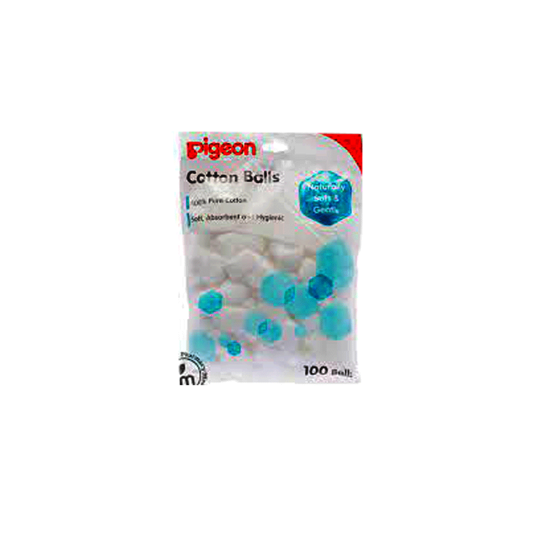 Pigeon Cotton Balls 100'S product available at family pharmacy online buy now at qatar doha