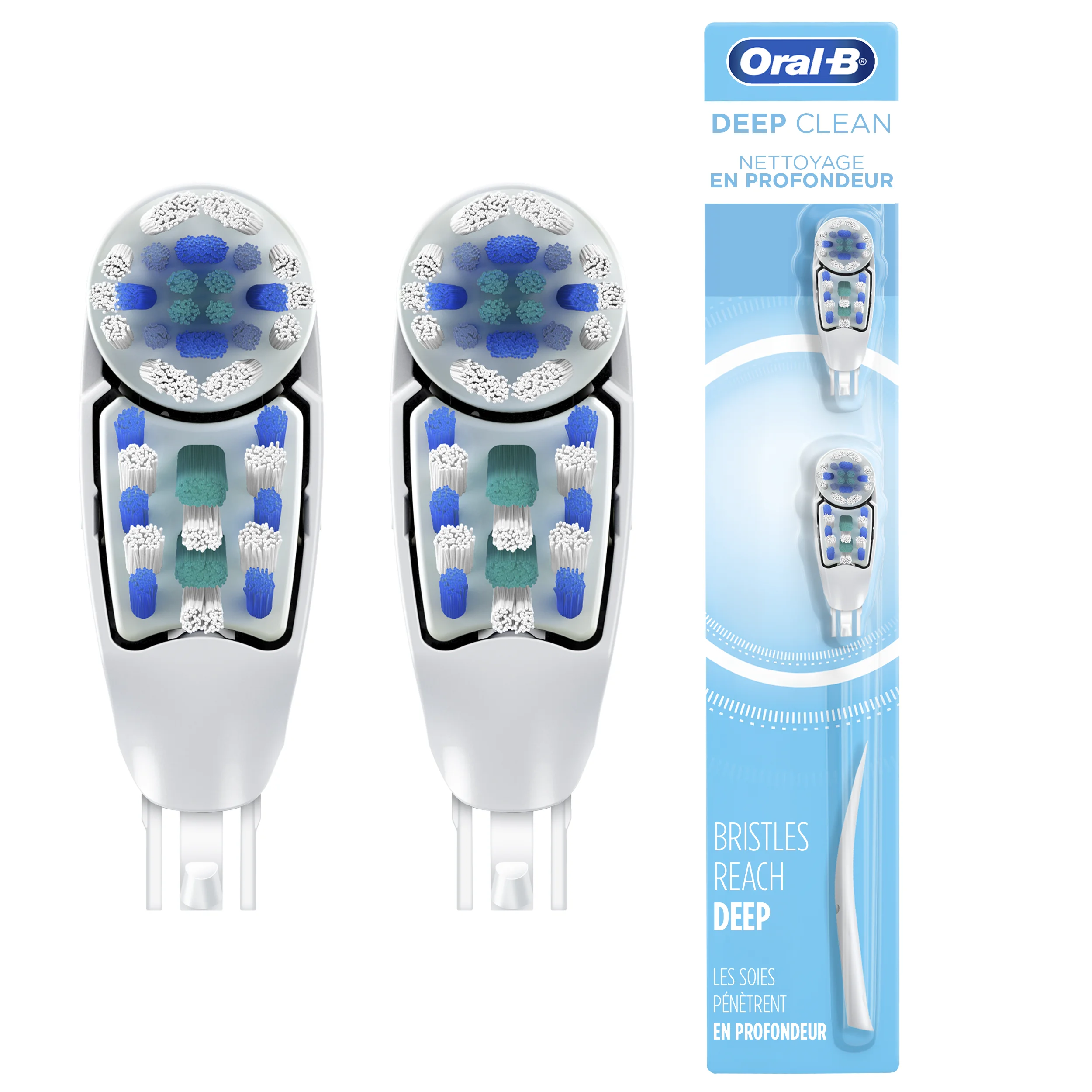 buy online Oral B E/Power Battery Brush Refills 2'S	   Qatar Doha