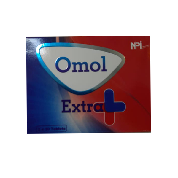 Omol Extra Tablets 20.s product available at family pharmacy online buy now at qatar doha