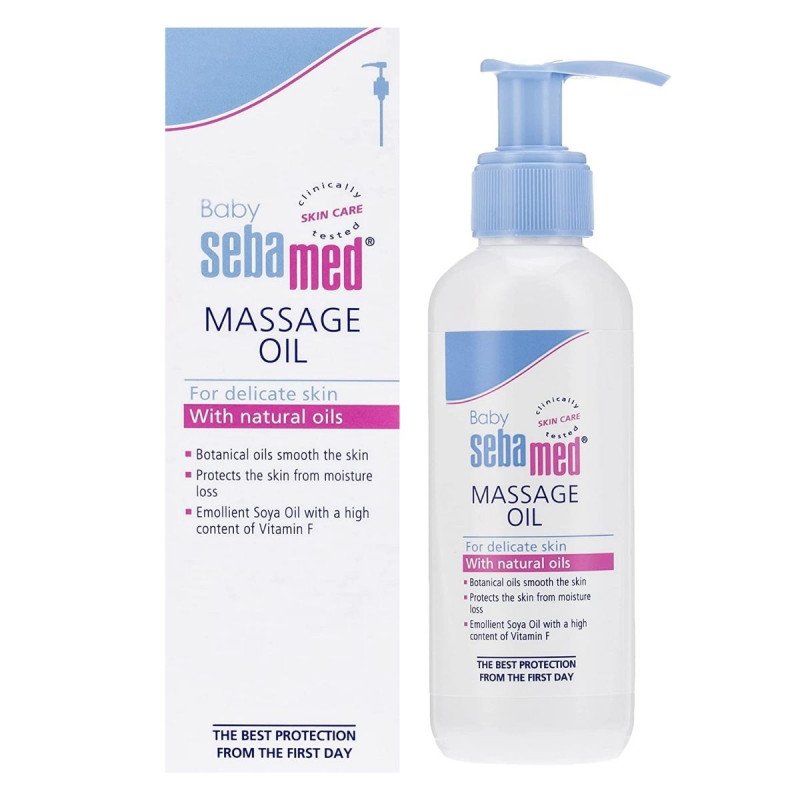 Sebamed Baby Soothing Massage Oil 150ml product available at family pharmacy online buy now at qatar doha