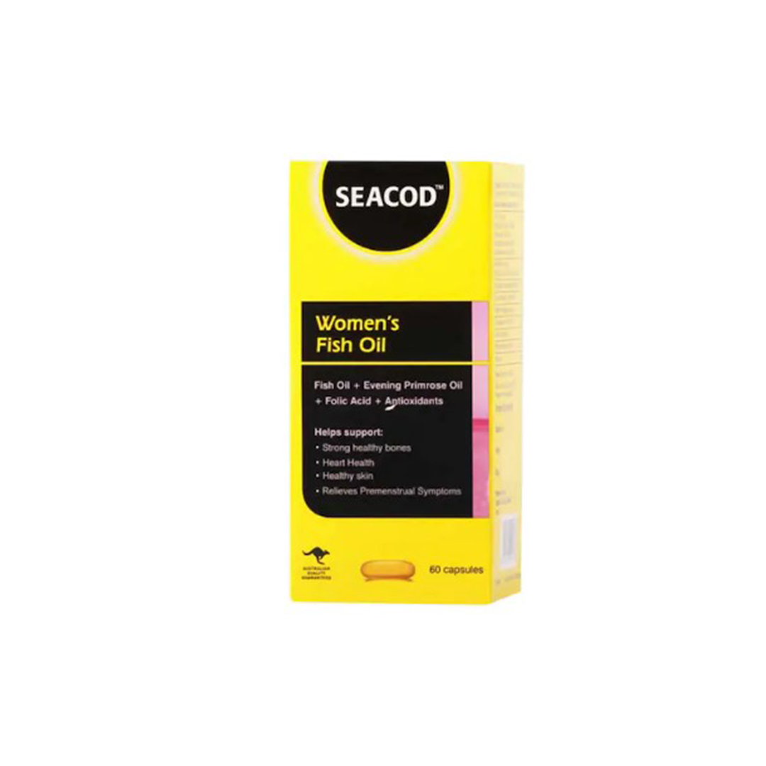 buy online Seacod [Womens] Fish Oil Capsules 60'S   Qatar Doha