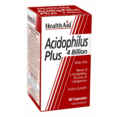 HEALTHAID Acidophilus Plus 4 BILLION Capsule  60 's product available at family pharmacy online buy now at qatar doha