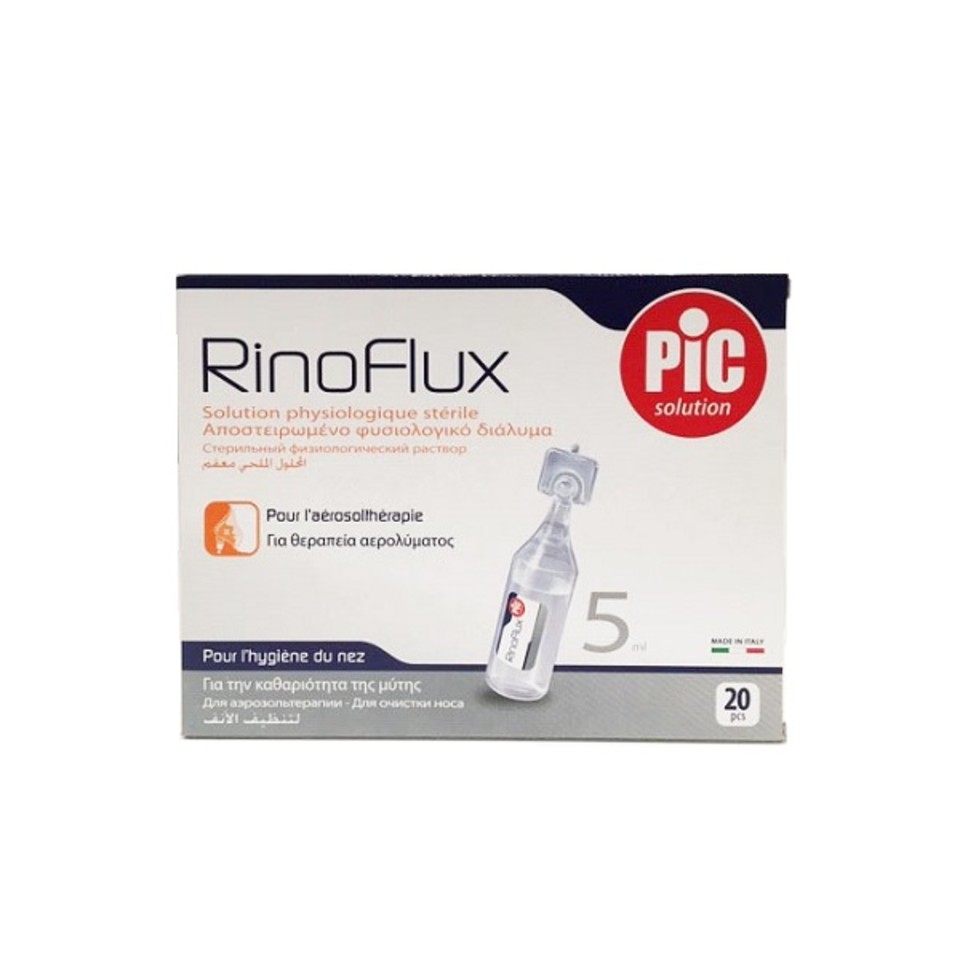 Rinoflux Saline Solution 20 X 5ml product available at family pharmacy online buy now at qatar doha