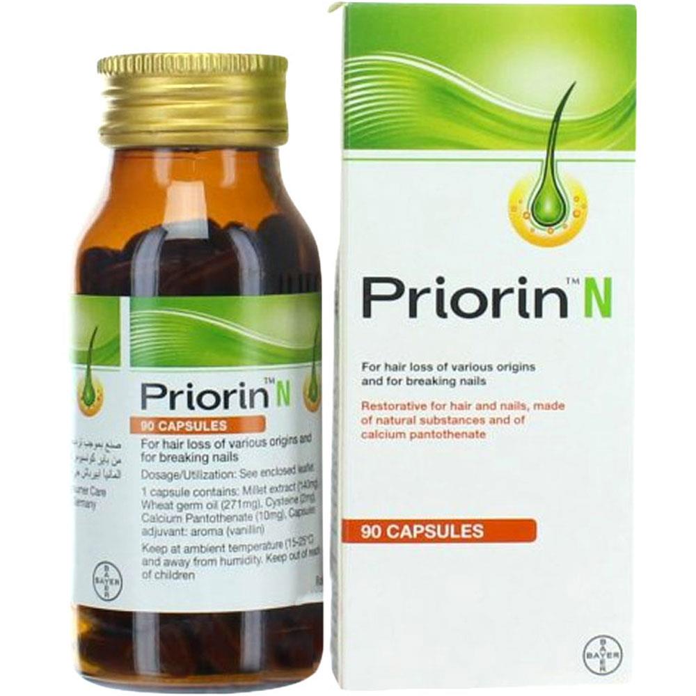buy online Priorin N Capsules 90's   Qatar Doha