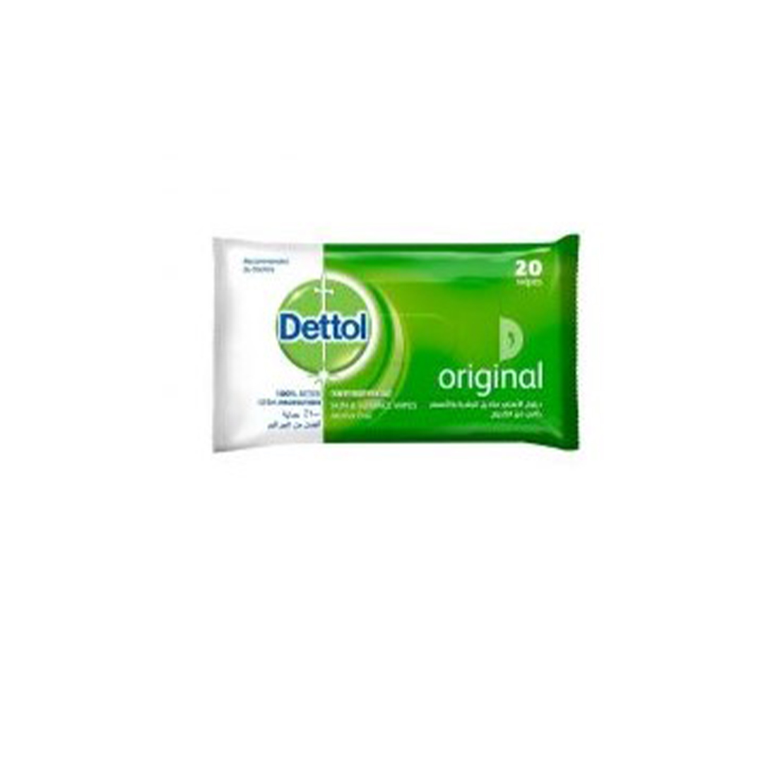 buy online Dettol Wipes 20'S   Qatar Doha