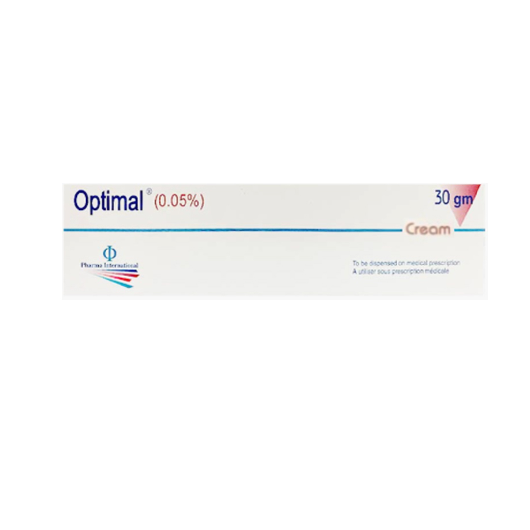 buy online Optimal 0.05% Cream 30Gm   Qatar Doha