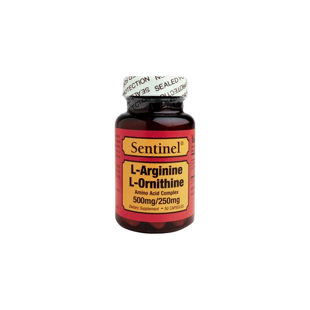 SENTINEL L - Arginine + L - Ornithine 500 mg / 250 mg Capsule  50 's product available at family pharmacy online buy now at qatar doha