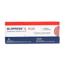 Blopress 8mg Plus Tablets 28.s product available at family pharmacy online buy now at qatar doha