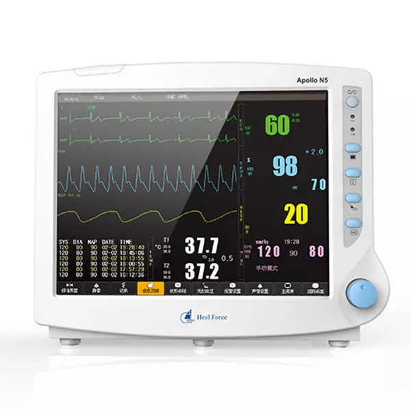 buy online 	Patient Monitor Trolley - Heal Force Classic-90  Qatar Doha