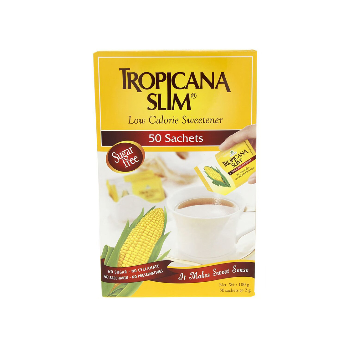 buy online Tropicana Slim Sweetener Sachets 100'S   Qatar Doha