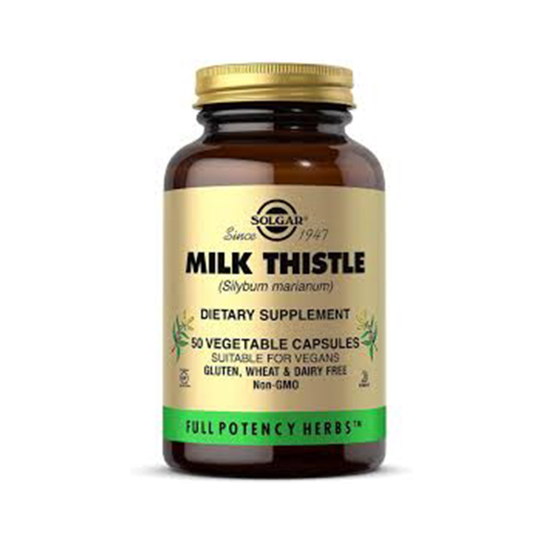 buy online Milk Thistle Capsule 50'S - Solgar   Qatar Doha