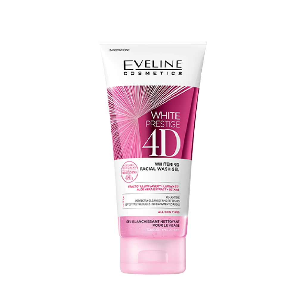 buy online Eveline White Prestige 4D Facial Wash Gel 200Ml   Qatar Doha