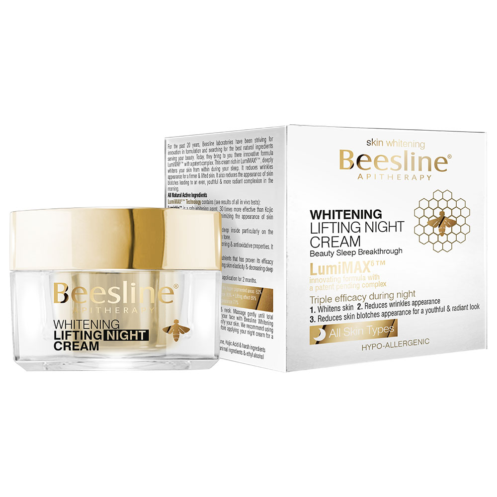 Beesline Whitening Night Cream 50ml product available at family pharmacy online buy now at qatar doha