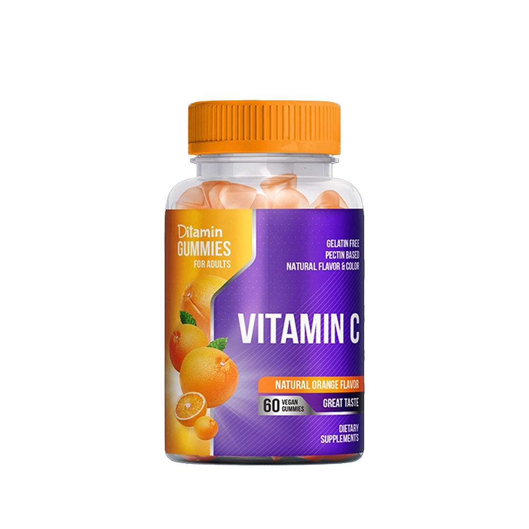 Ditamin  Vitamin c (Adult) Gummies -60&#039;S Available at Online Family Pharmacy Qatar Doha