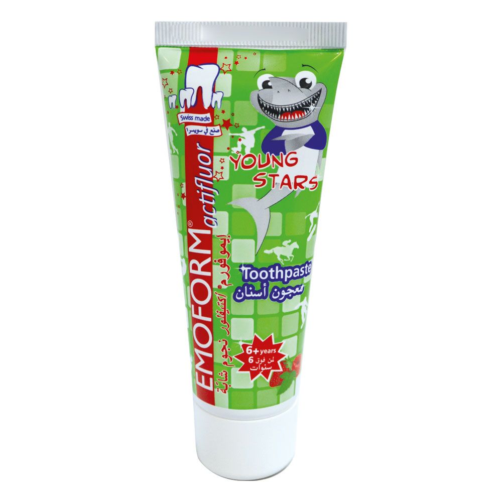 buy online Emoform Actifluor Young Stars 75Ml   Qatar Doha
