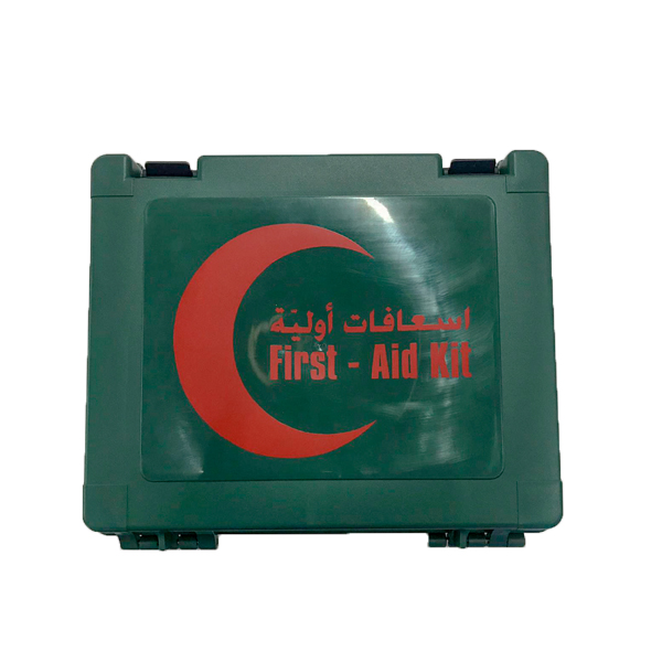 buy online First Aid Box Plastic Green - Lrd Empty  Qatar Doha